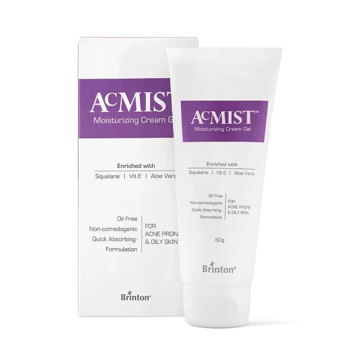 Acmist Moisturizing Cream Gel With Squalene, Vitamin E & Aloe Vera