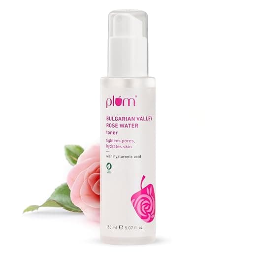 Plum Bulgarian Valley Rose Water Face Toner With Hyaluronic Acid 150ml