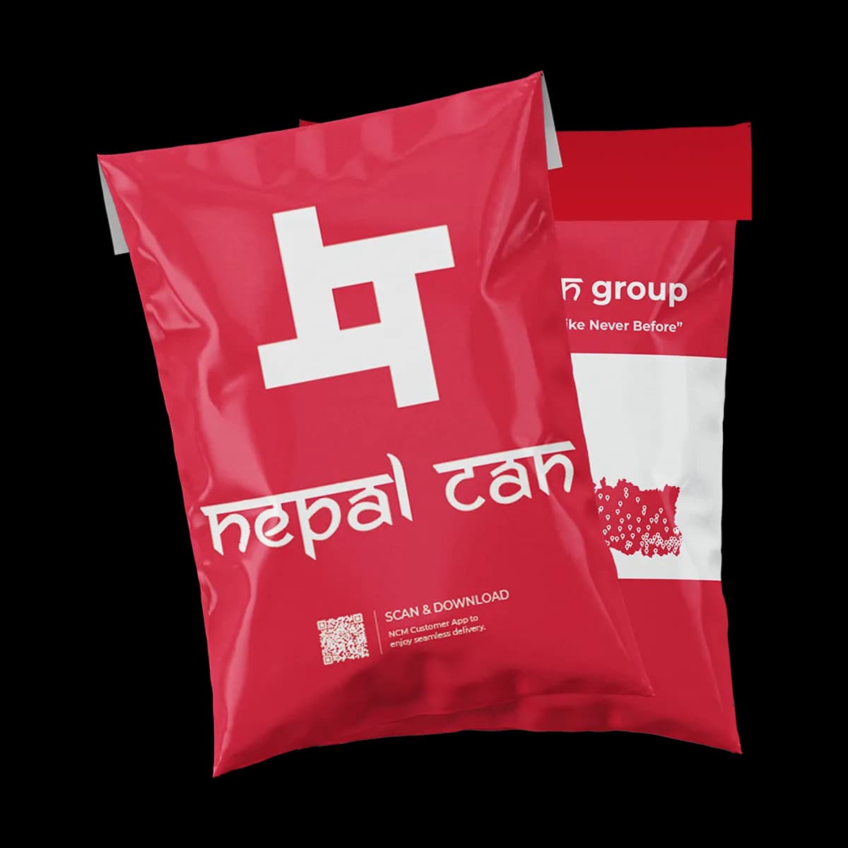 NCM Printed Courier Bags