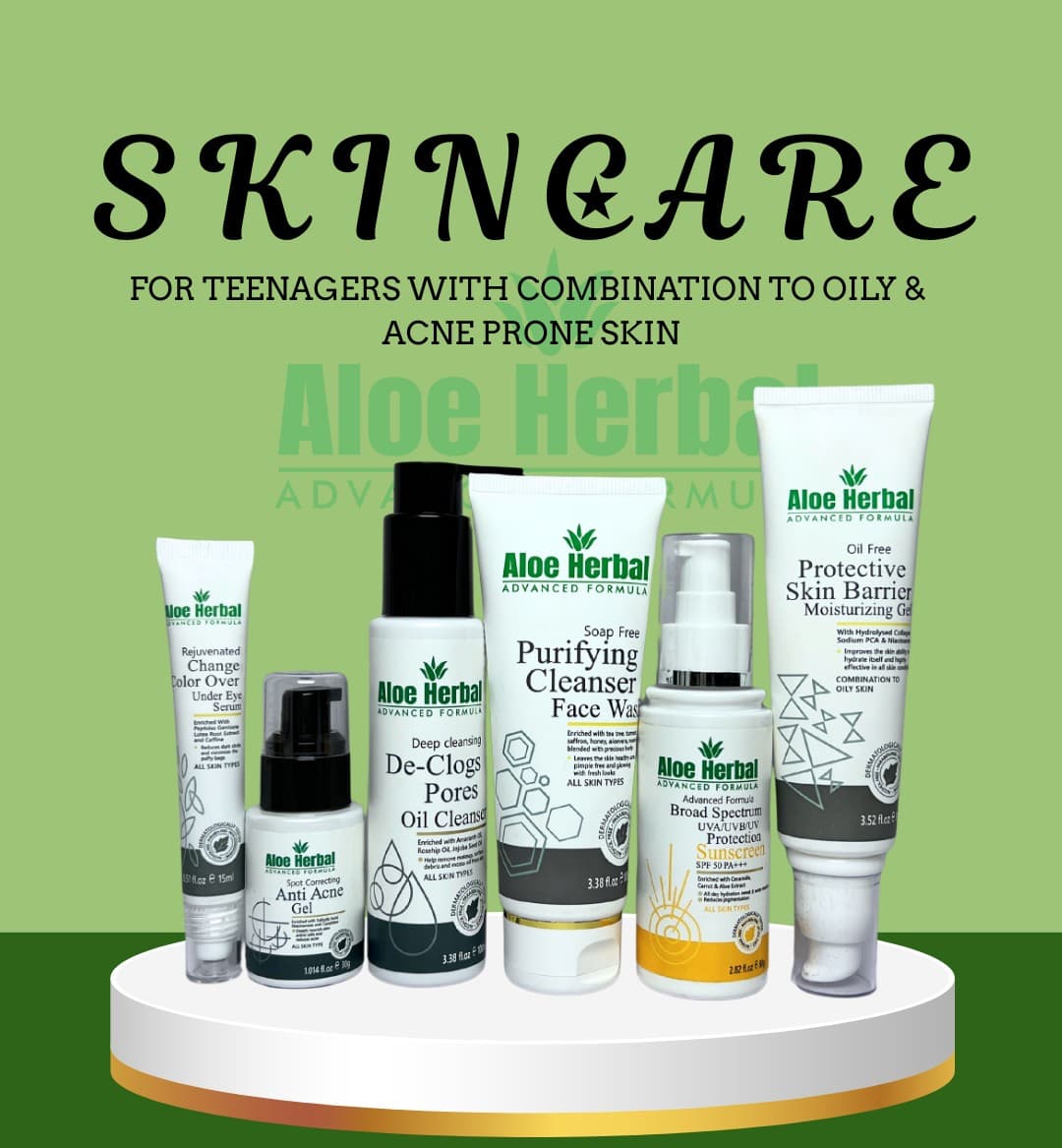 Teenagers Skin Care Set For Oily and Acne Skin