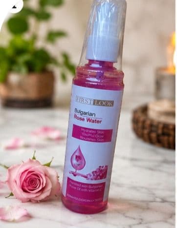 First Look Bulgarian Rose Water Face Mist with Vitamin E - 100ml