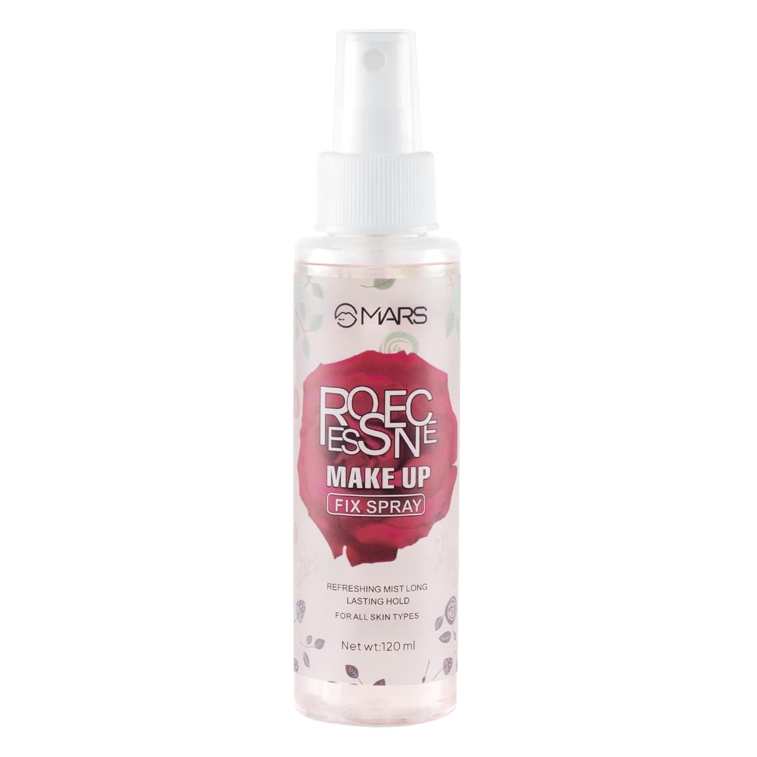 Mars Rose Essence Makeup Fix Spray Primer - 120ml