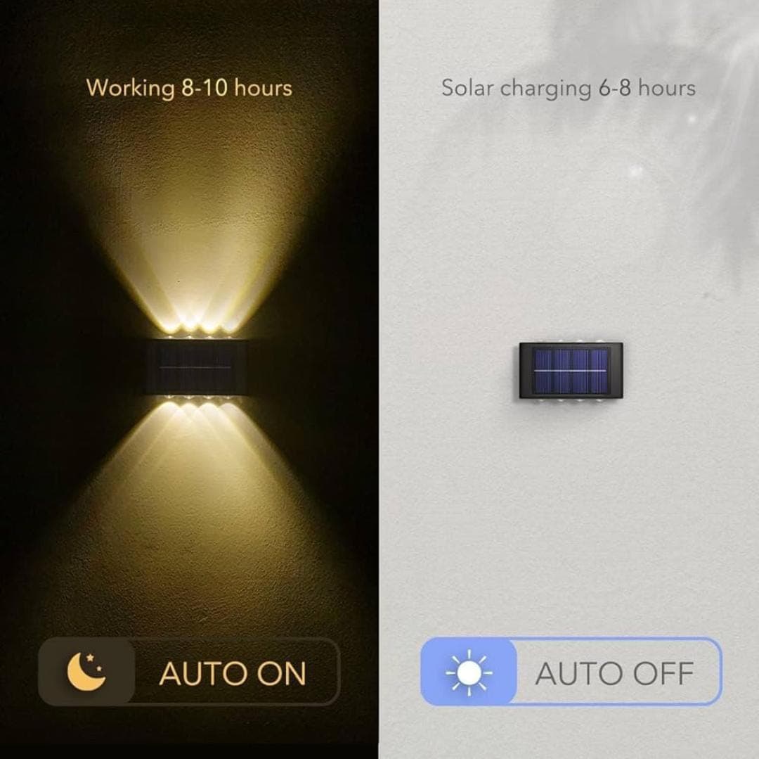 Led Solar Wall Lamp