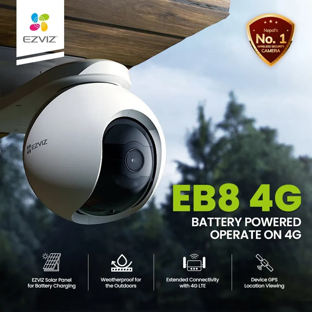 Ezviz EB8 4G CCTV Camera