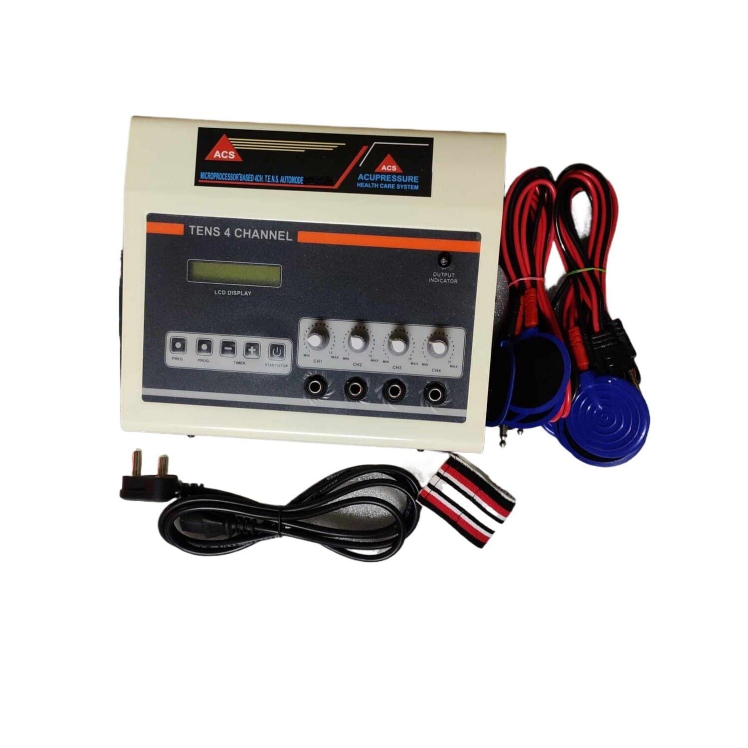 Acs Microprocessor Based Four Channel Tens Digital