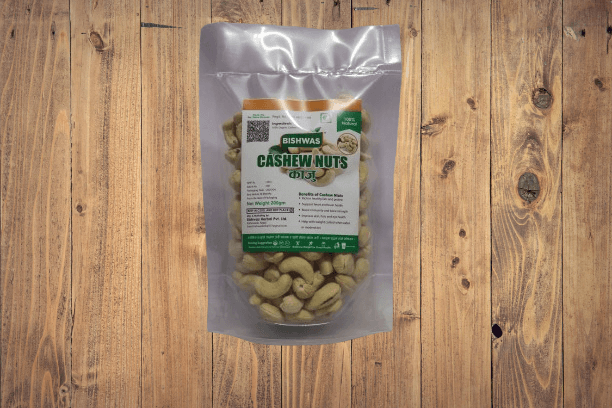 Plain Cashew Kaju - 200 Gm
