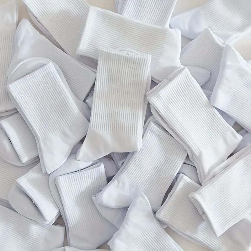 Pack Of 5 Pairs Summer Full Comfy Socks For Men