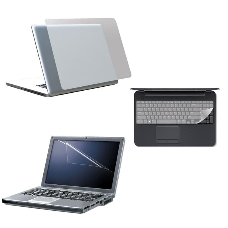 3 In 1 Laptop Skin Pack 15.6"