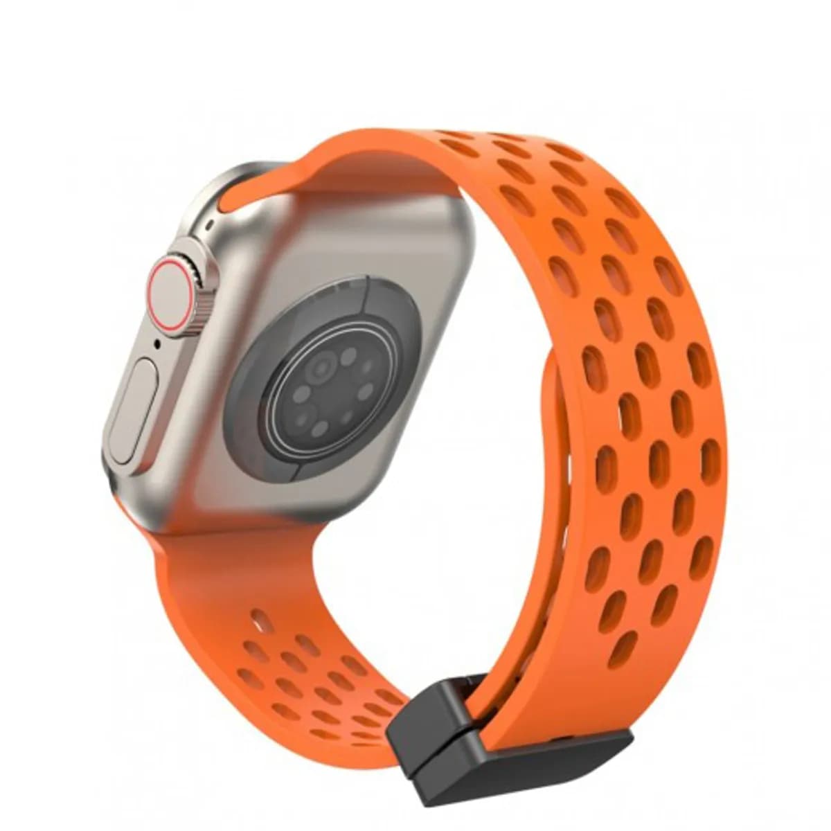 Magnetic Buckle Sports Band For Iwatch 44/45/49MM - Orange