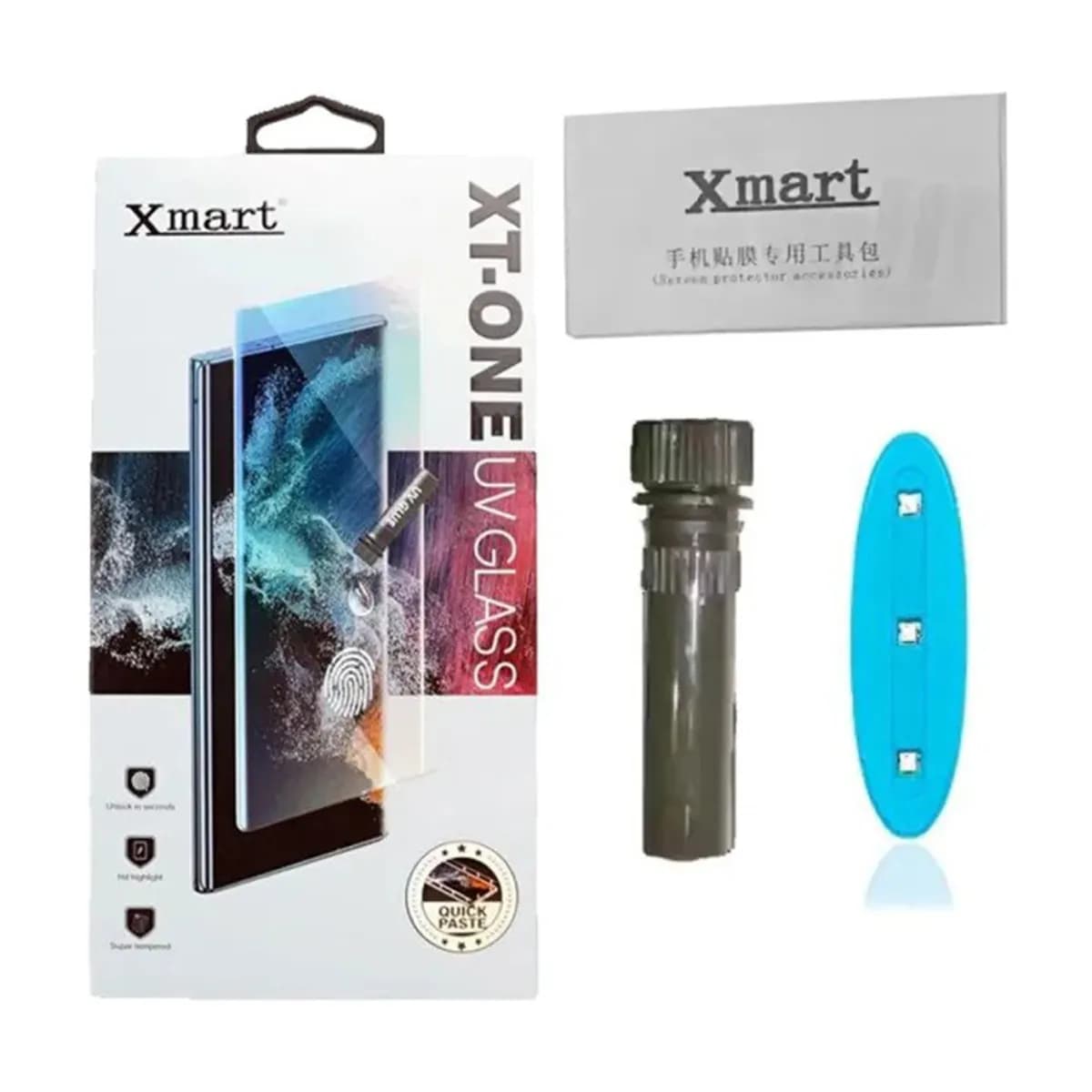 Xmart XT One UV Glass for Redmi Note 14 Pro 5G - Curved Flexible Tempered Screen Protector Guard