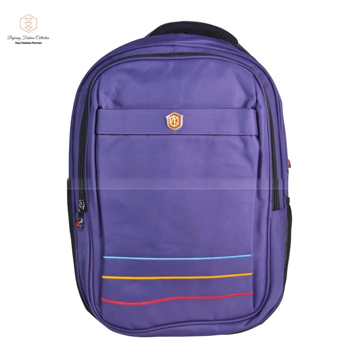 Large Capacity Youth Outdoor Travel 15.6 Inch Laptop Backpack By Bajrang - 20-50 liters (Purple)