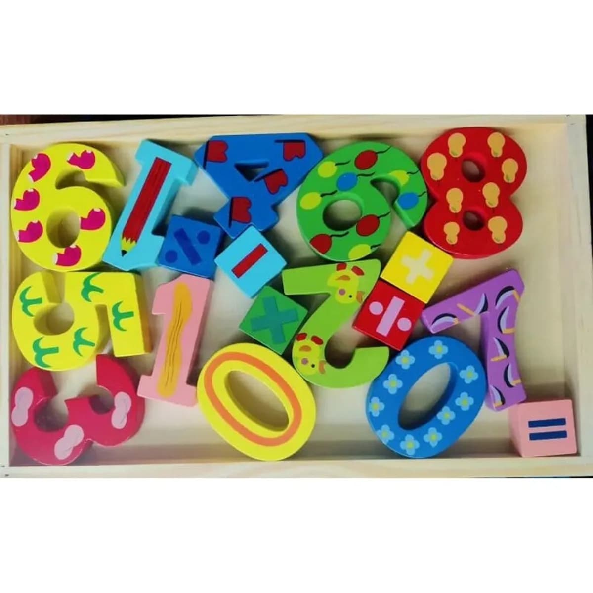 Big Wooden Education Games for Kids - Learning Wooden Board