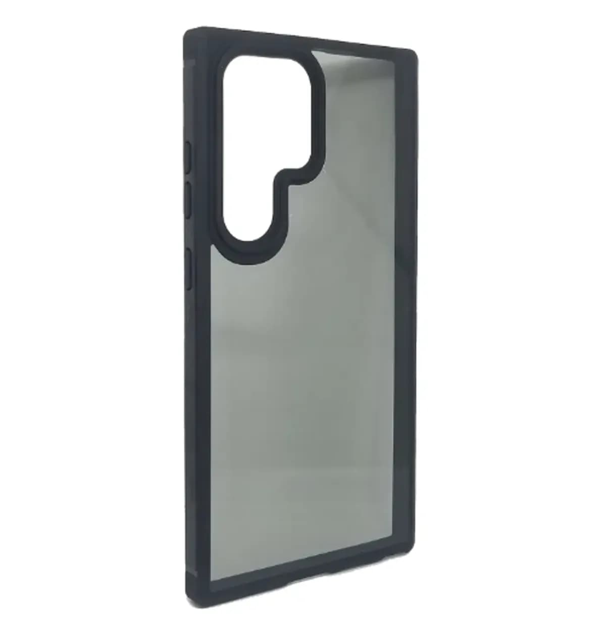 Samsung Galaxy S24 Ultra Hybrid Bumper Case – Transparent - Back
