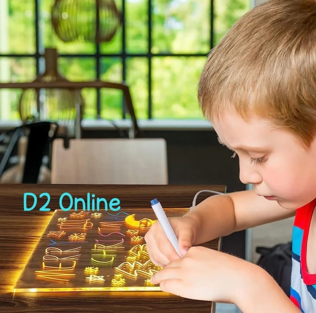Kids Drawing Led Lights Perfect for Creative Kids - White