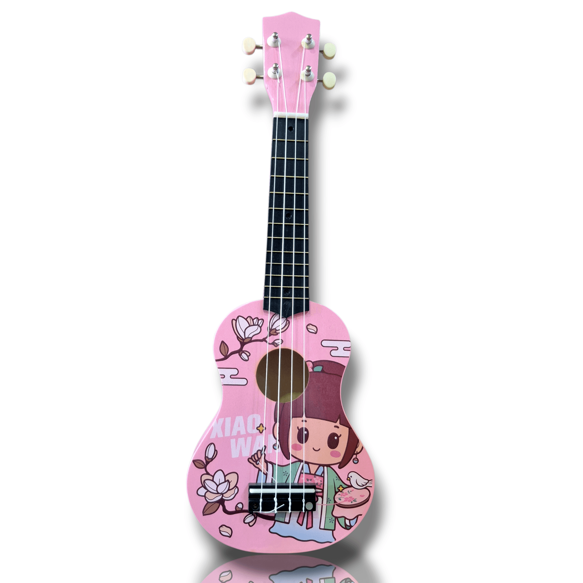 21-Inch Wooden Ukulele for Kids Beginner Friendly