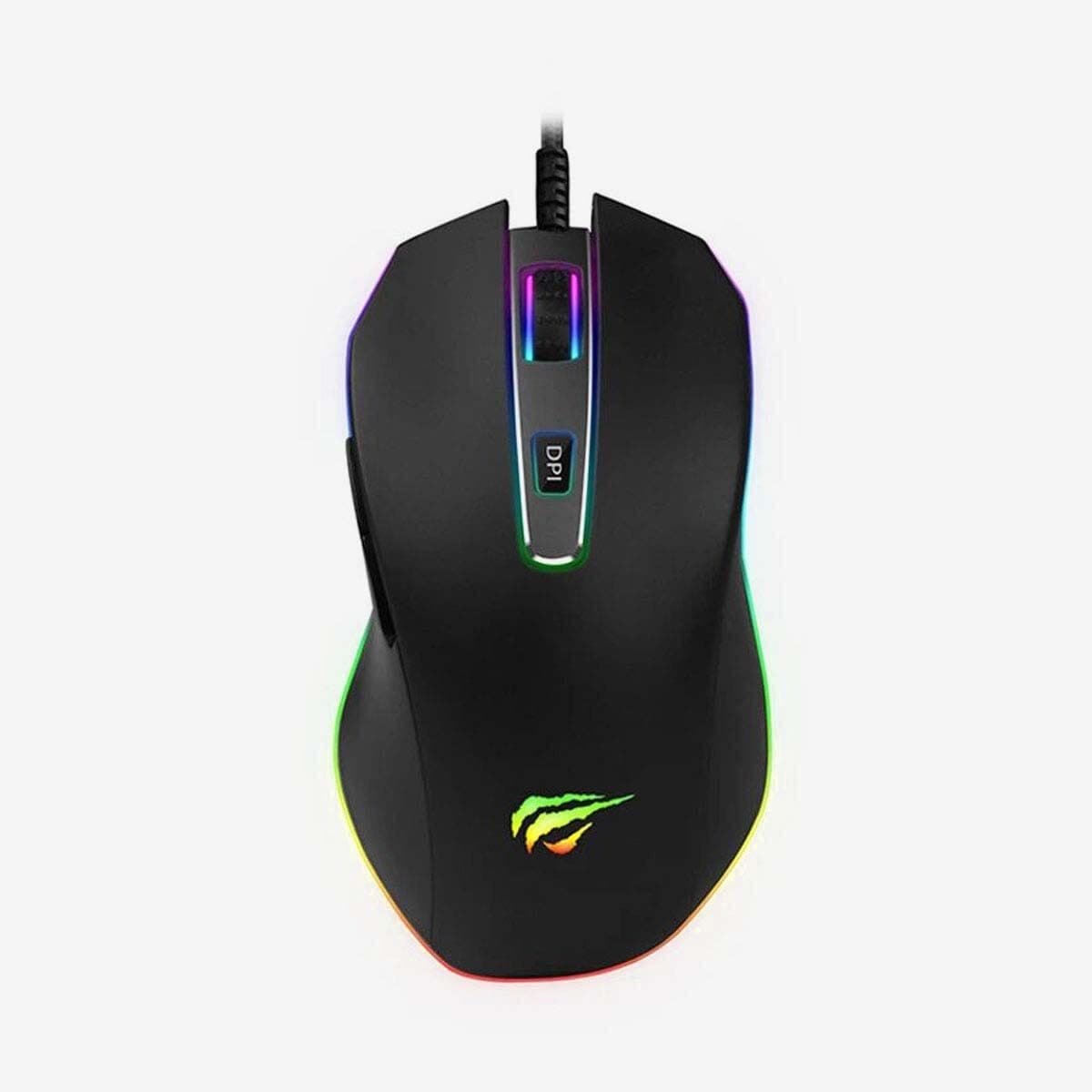 Havit MS837 RGB Gaming Mouse - Black
