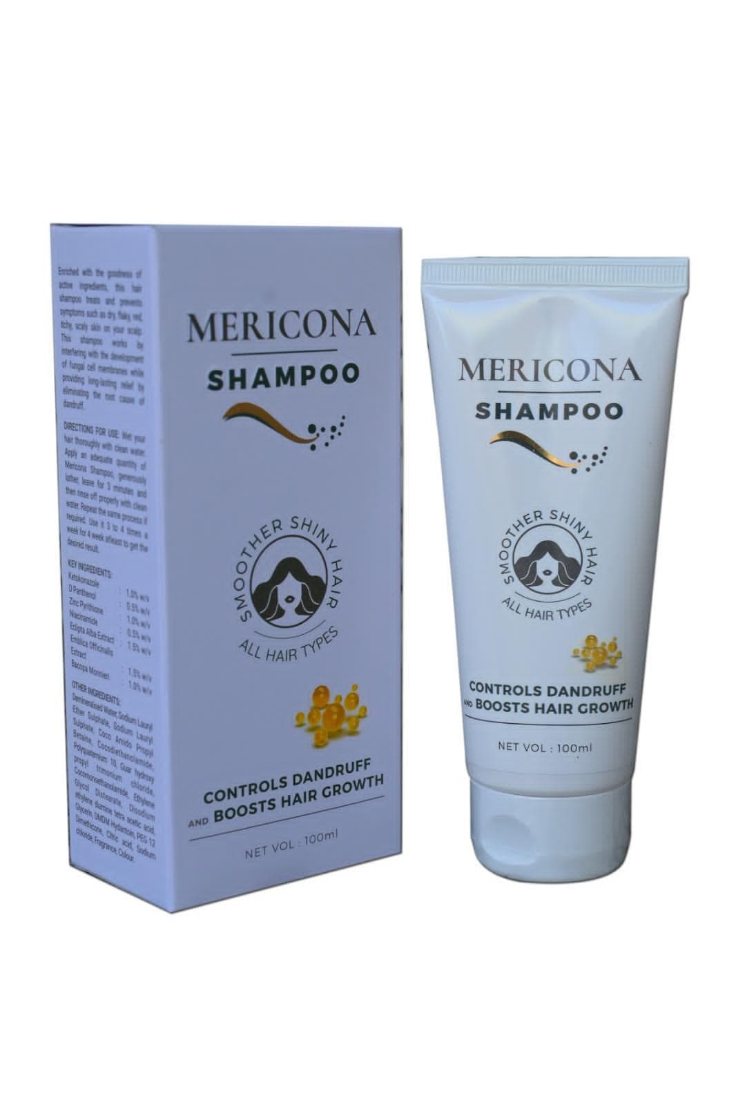 Ketoconzole Shampoo Mericona D Panthenol Zinc Niacinamide 100ml