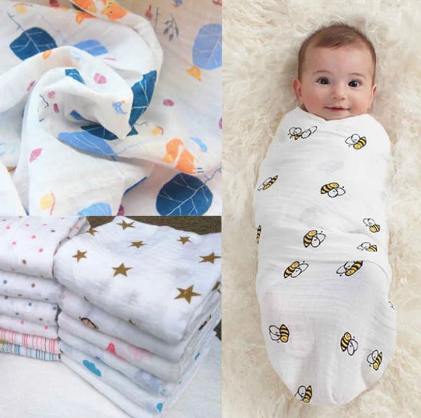 Baby Swaddle Blankets - Multicolor