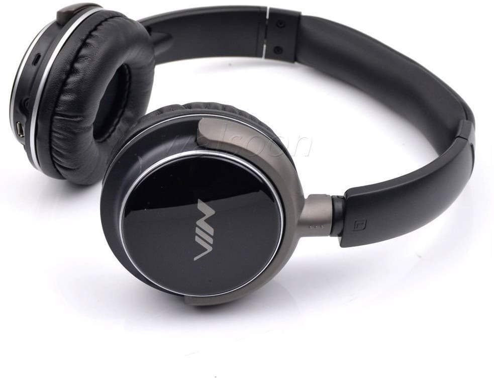 NIA Q1 Wireless Bluetooth Stereo Headphones - Black