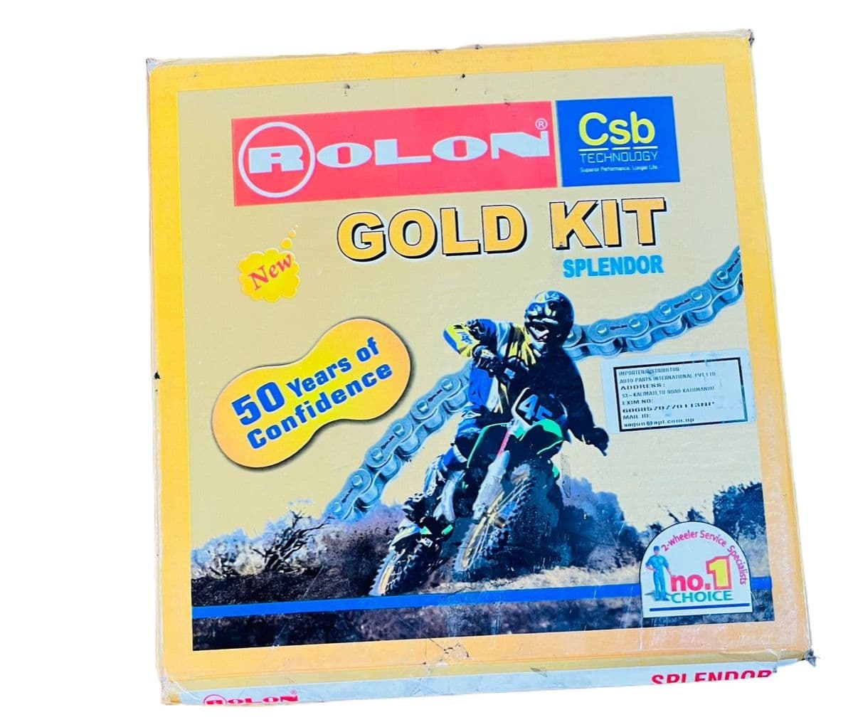 Rolon Splendor Chain Sprocket Kit