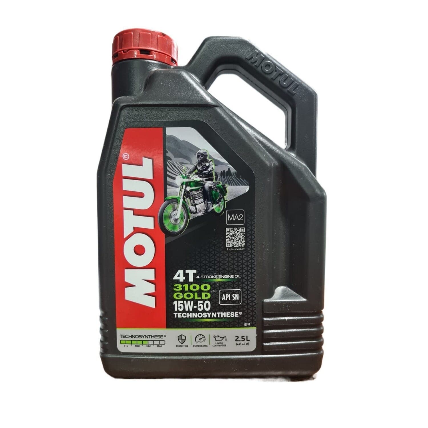 Motul Mobil Bike 4T 3100 Gold 15W50 Technosynthese 2.5 L