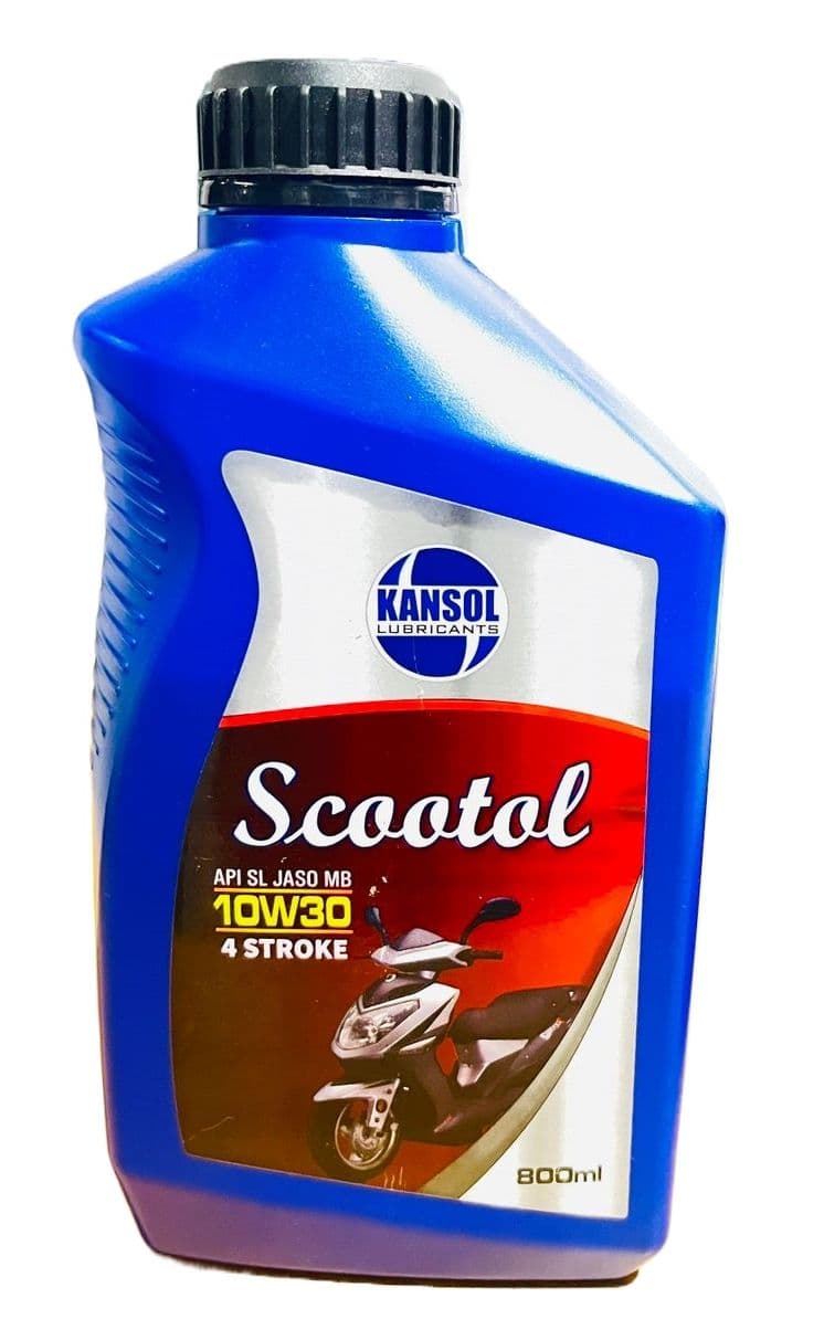 Kansol 10W-30 SL 4-Stroke Engine Oil – 800 ml (Scooter)