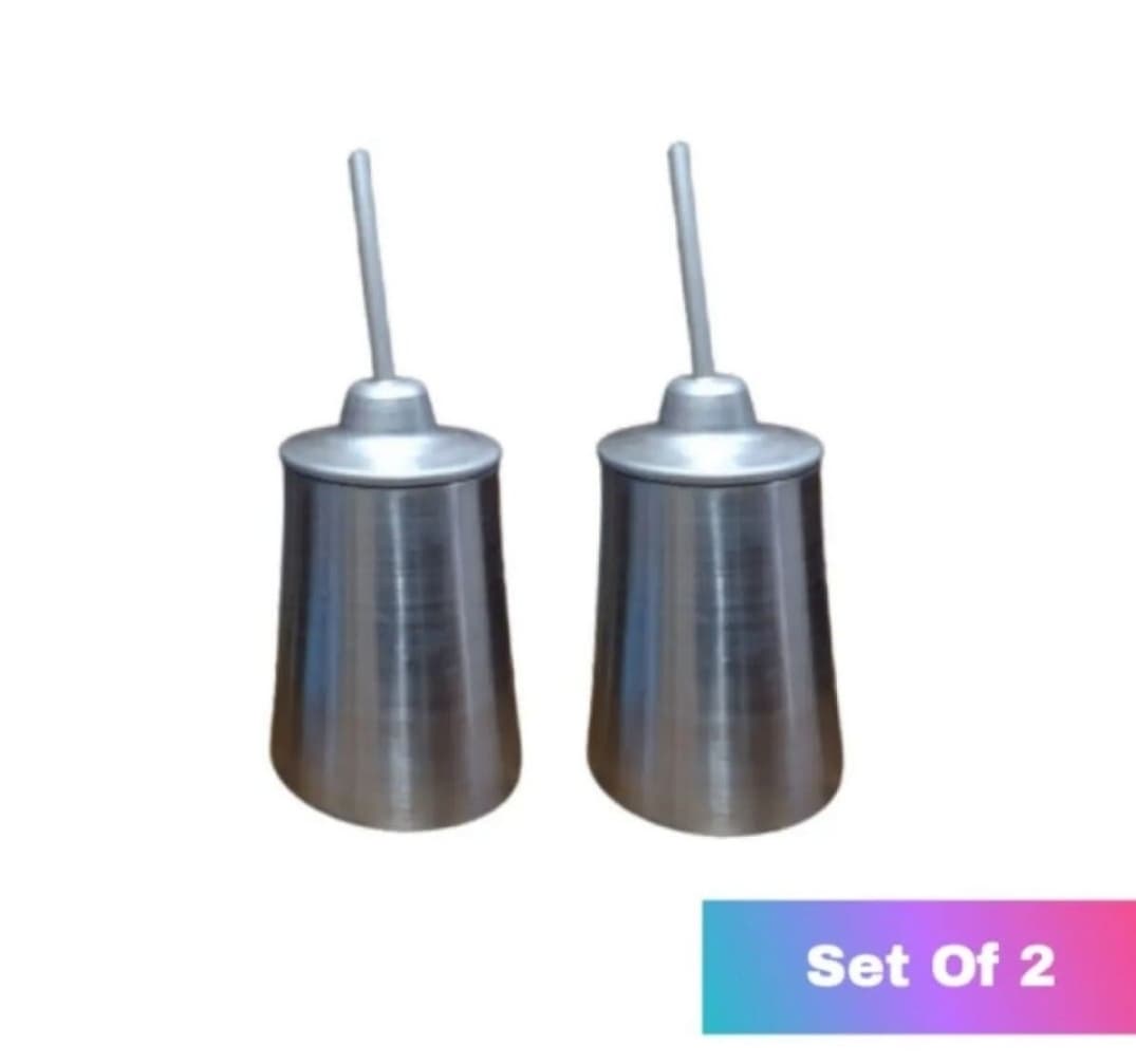 Tongba Bhado Set Of 2 Pcs Silver