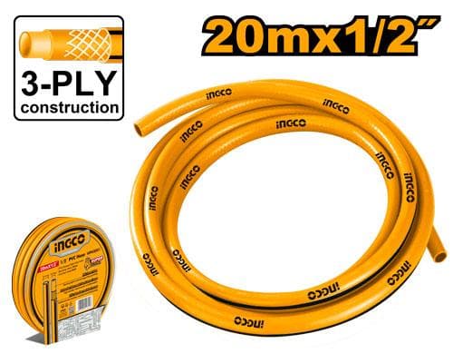Ingco 20M 1/2 Inch PVC Hose HPH2001 - Multicolor