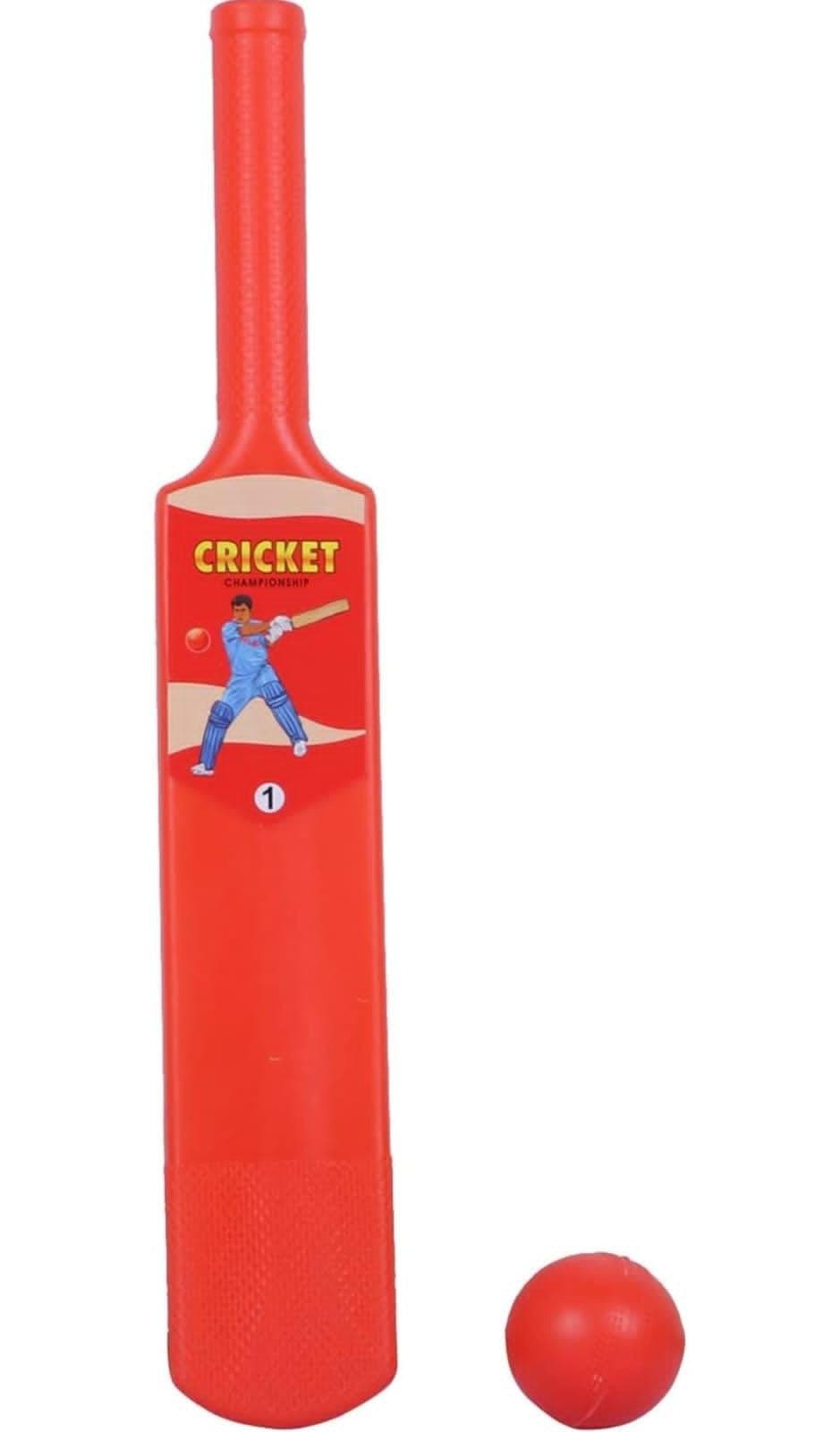 Kids’ Plastic Cricket Set – Bat & Ball for Ages 1.5–3