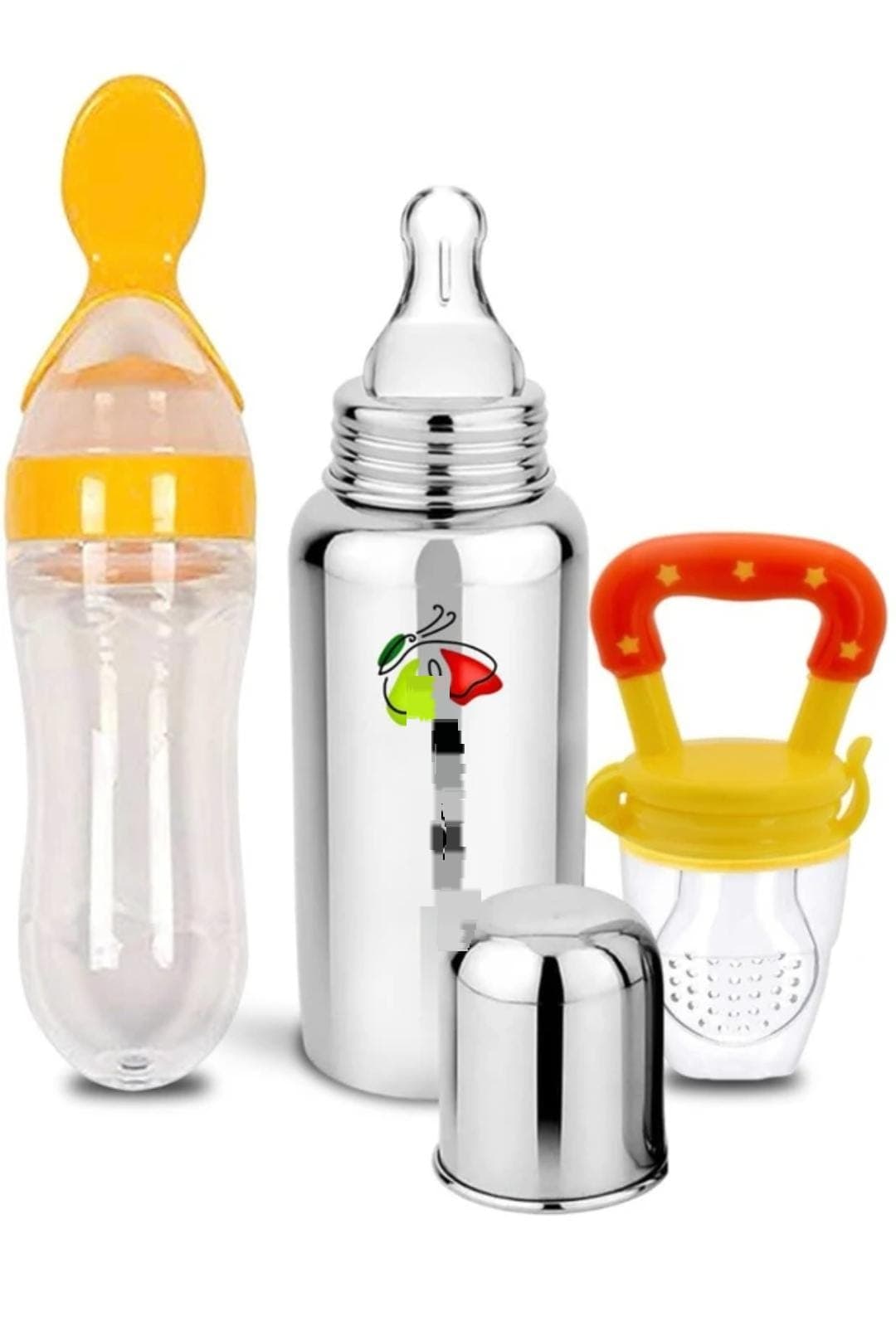 250ml Baby Feeding Bottle with Cleaning Brush – 1 Piece