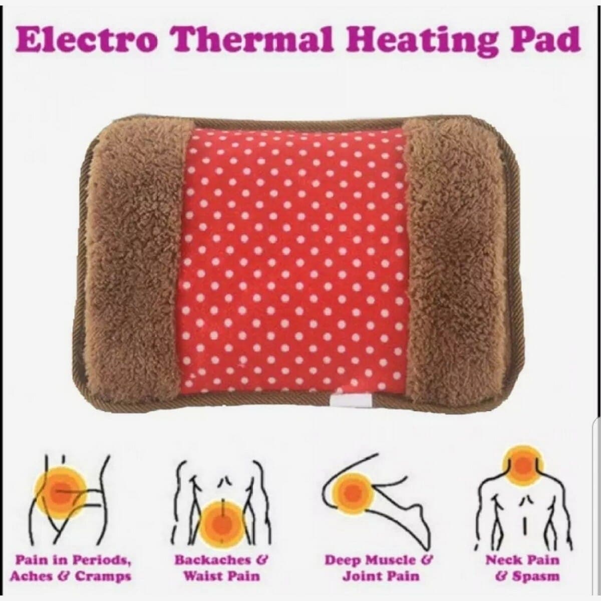 Electric Heating Bag (Rechargeable Hot Gel Pouch - Multicolor