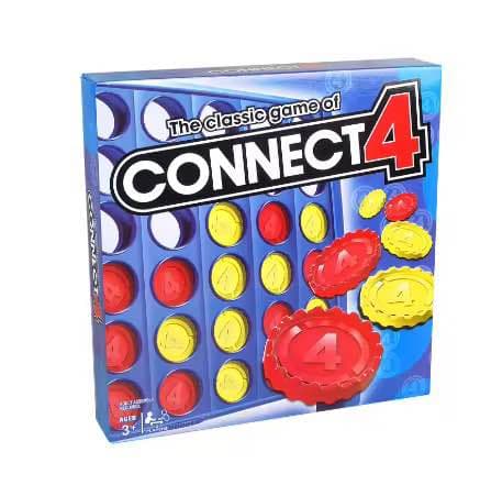 Connect Four In A Line Board Game - Multicolor