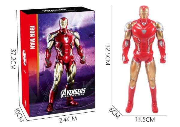 Iron Man Avengers Super Hero Big Foldable Toy - Red