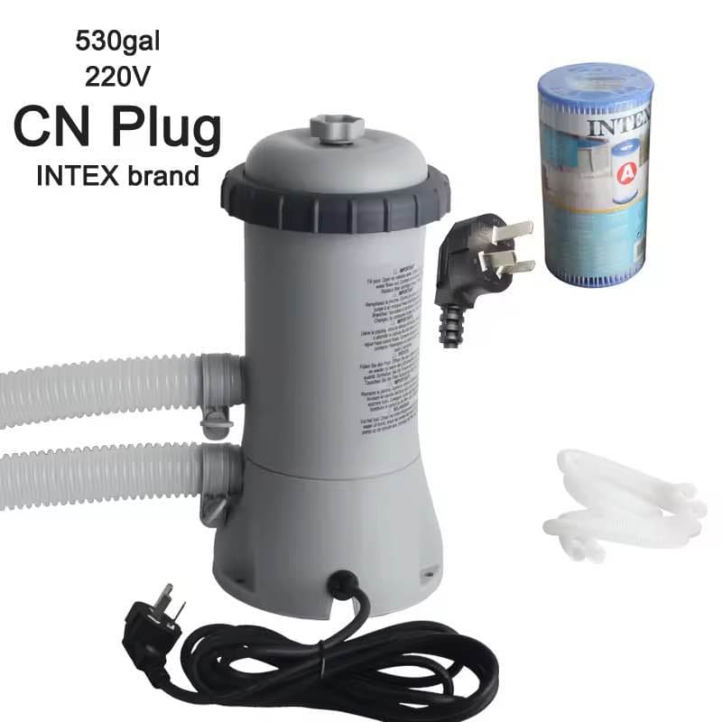 Water Filtration Pump Cartridge Ground Swimming Summer System - Multicolor