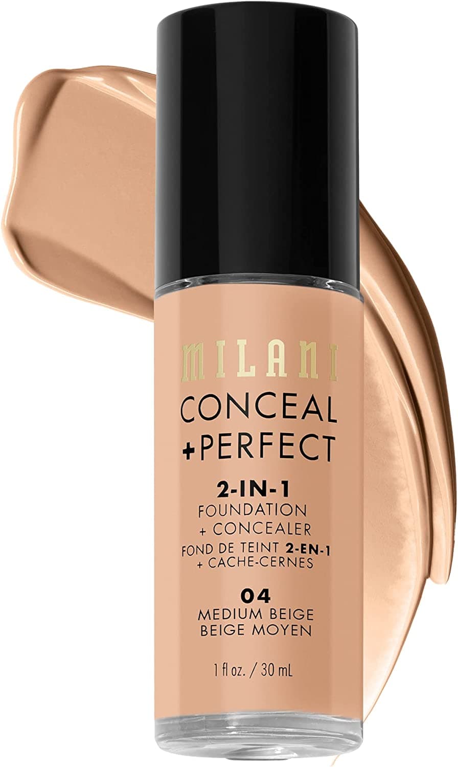 Milani Conceal + Perfect 2-In-1 Foundation + Concealer - 04 Medium Beige