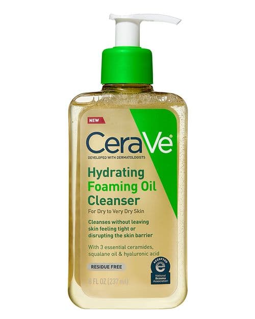 Cerave Hydrating Foaming Oil Cleanser 16oz - 237ml