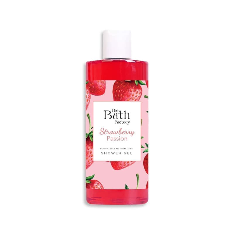 The Bath Factory Strawberry Passion Shower Gel - 400ml Fresh