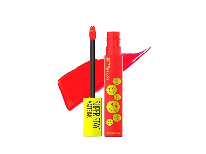 Maybelline Super Stay Matte Ink Liquid Lip Color 445 Energizer - Dark Orange