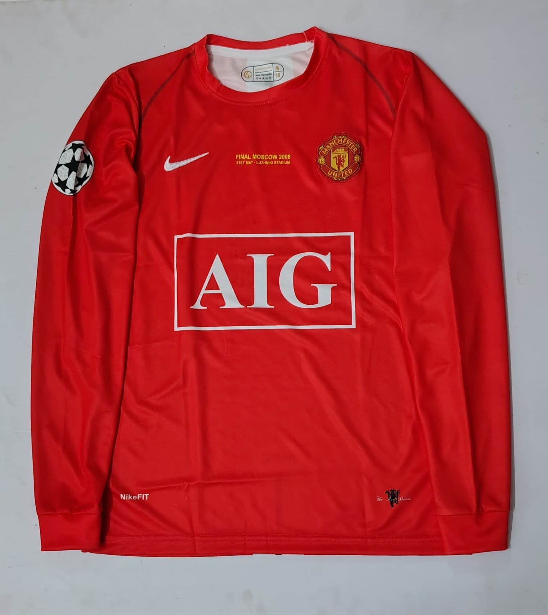 Manchester United 2008 Vintage Kit For Men