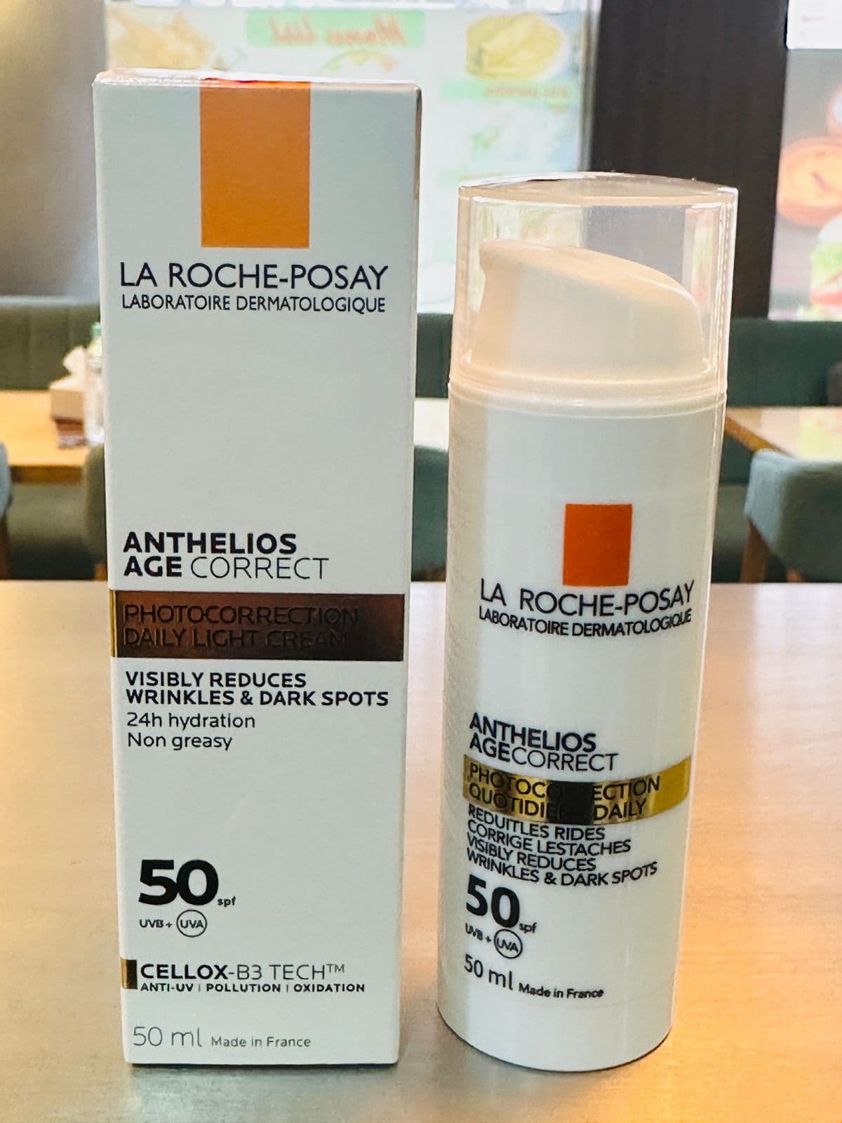 La Roche-Posay Anthelios Age Correct Sunscreen SPF 50+ 50ml (France)