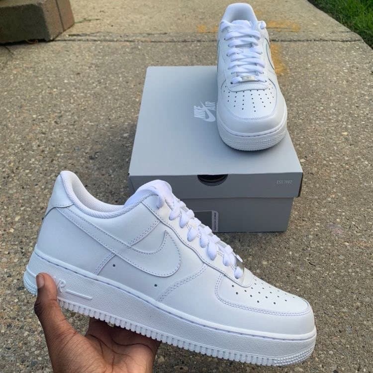 Air Force 1 Full White Premium Sneakers For Men
