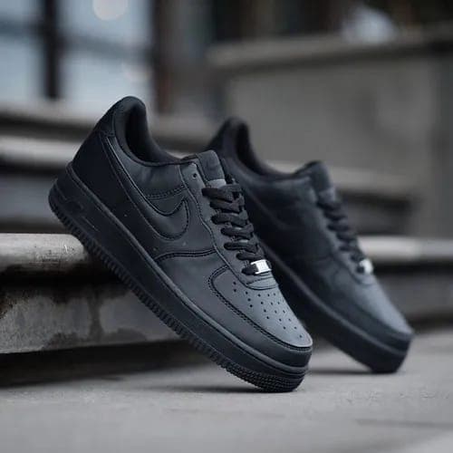 Air Force 1 Full Black Premium Sneakers For Men