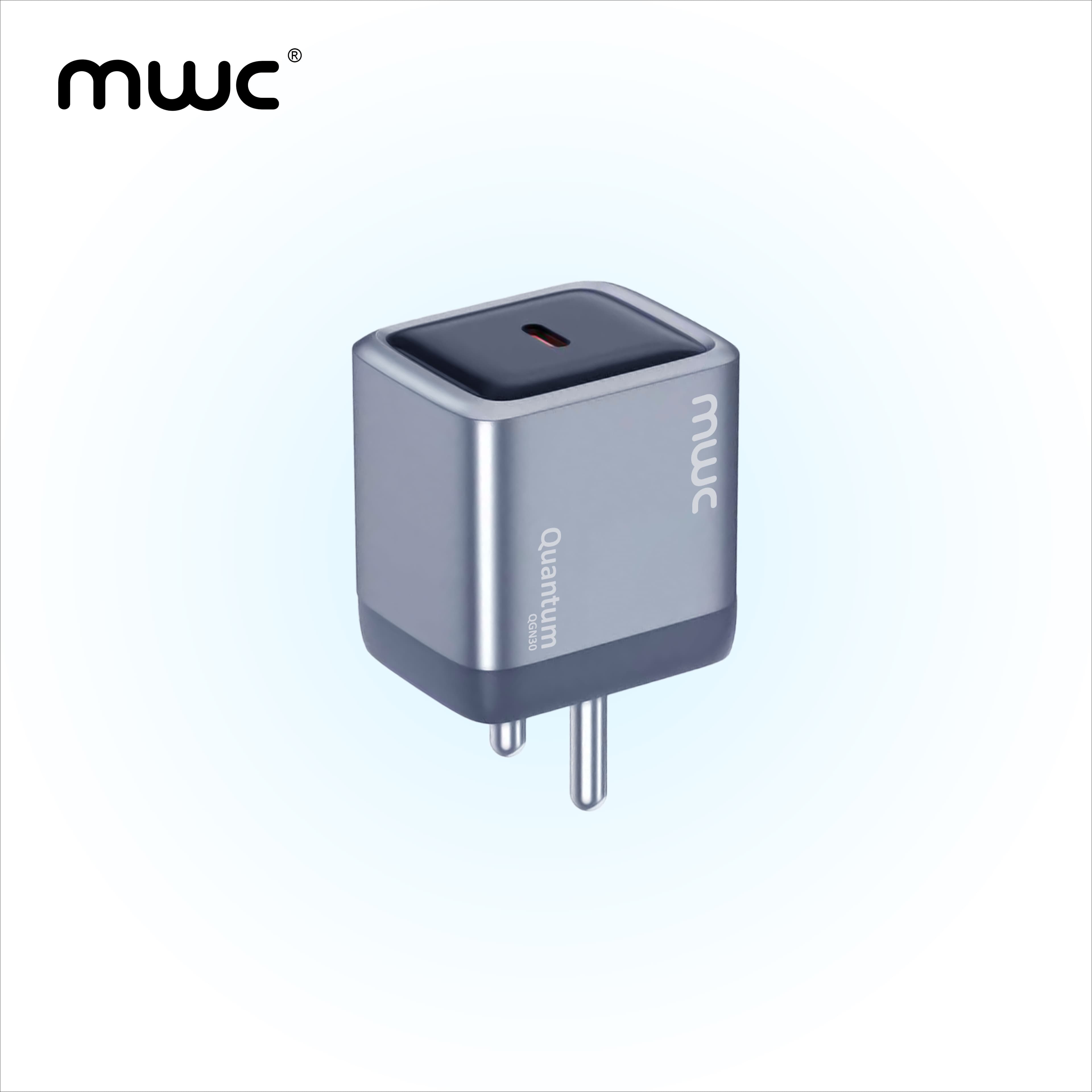 MWC Quantum QGN30 30W Type-C Smart GaN Charger