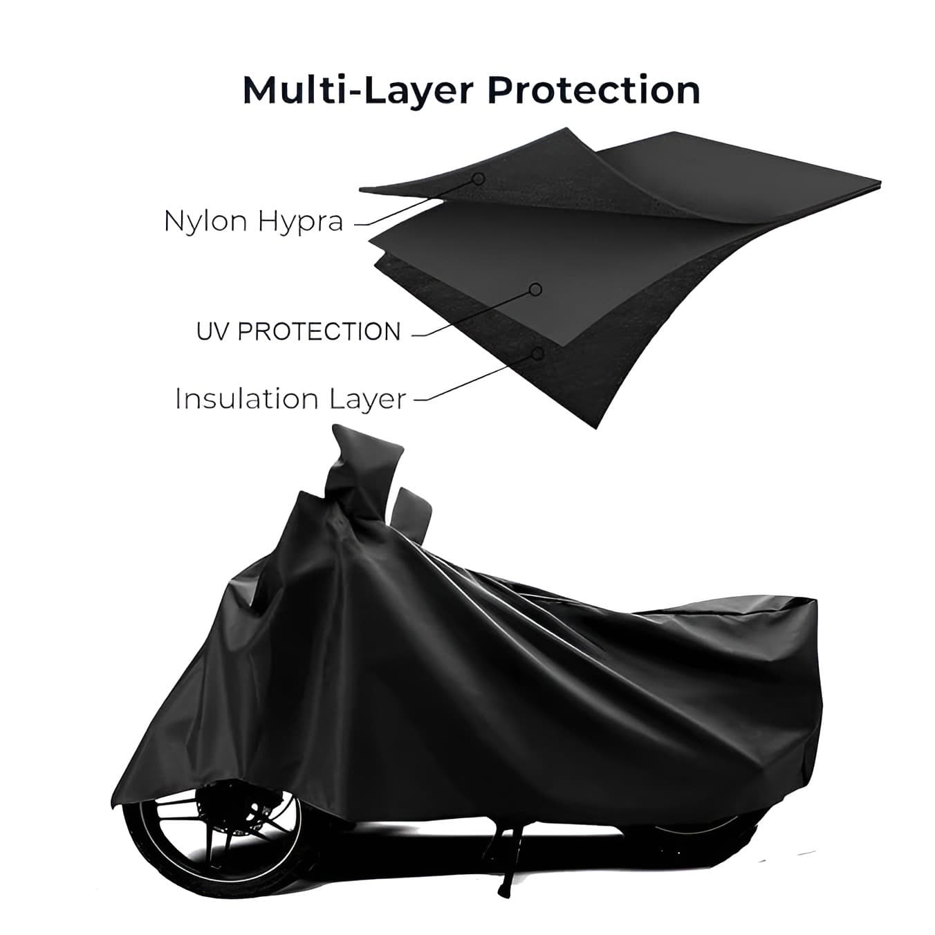 Universal Bike Cover Hook Belt Carry Bag All Type Bike Protection Cover