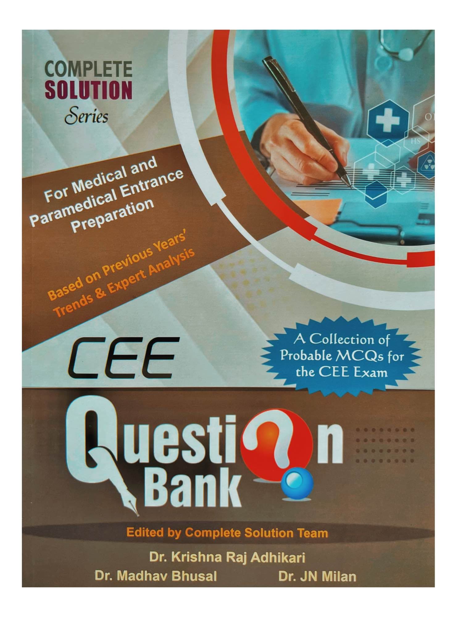 Nirvana CEE Question Bank Medical Entrance Book 2082