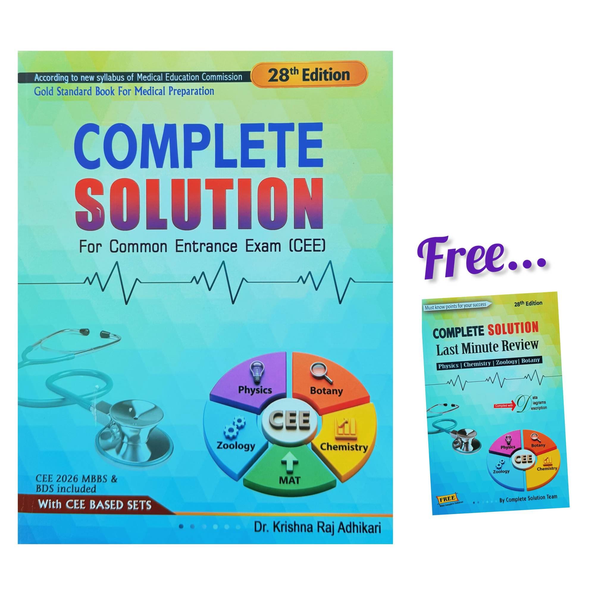 Nirvana Complete Solution For CEE (28th Revised & Updated Edition 2083)