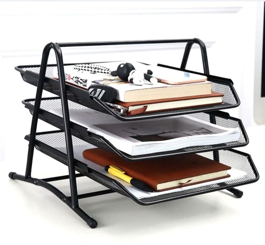 3-Tier Document Tray for Office & Home