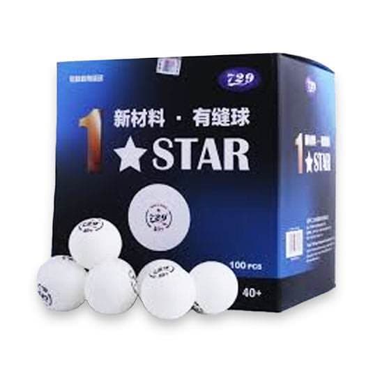 729 1-Star Table Tennis Balls (Set of 100 | 1 Box) - White
