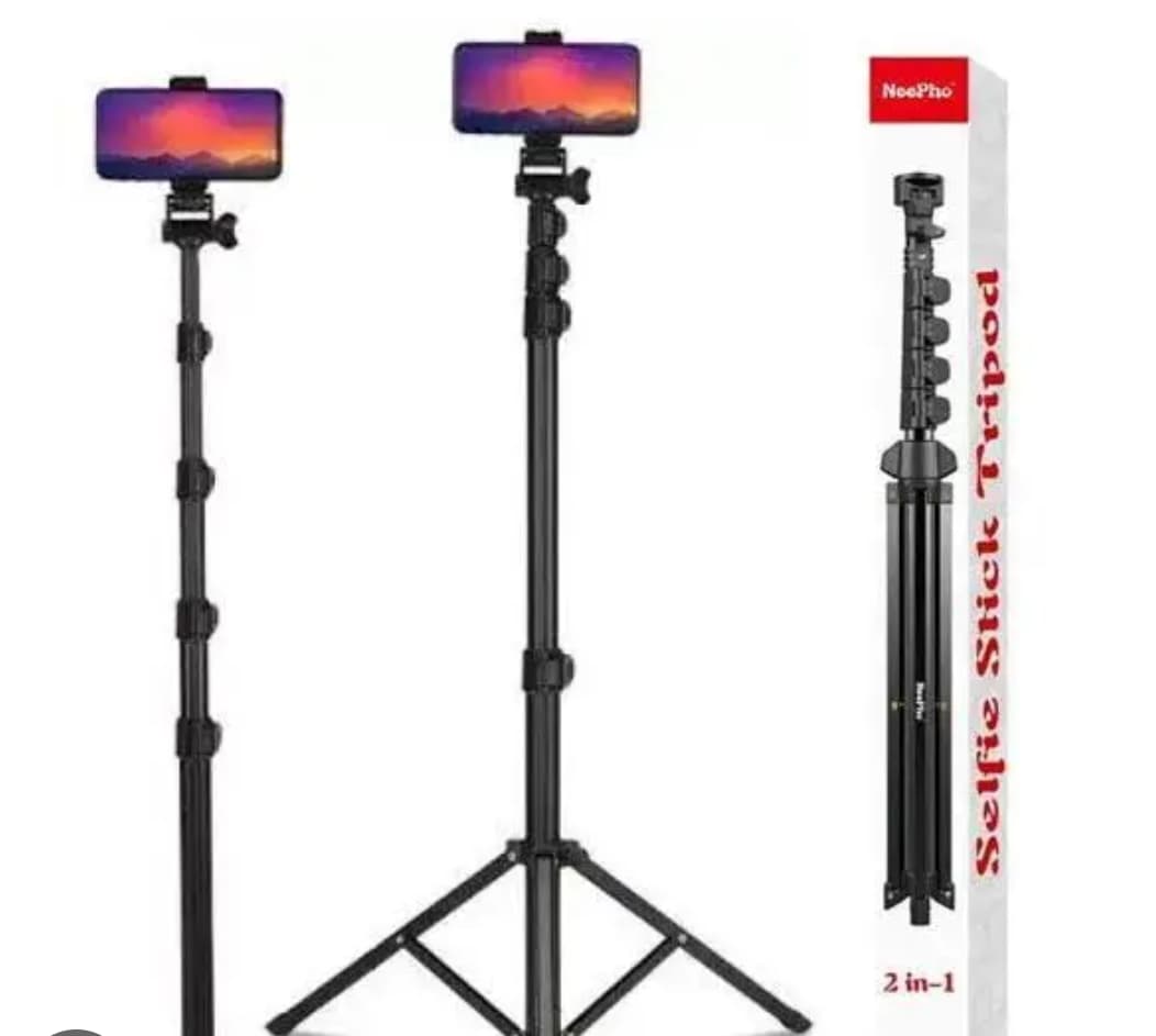 NeePho NP-588 61 Inch Heavy Duty Aluminum Tripod Stand - Black