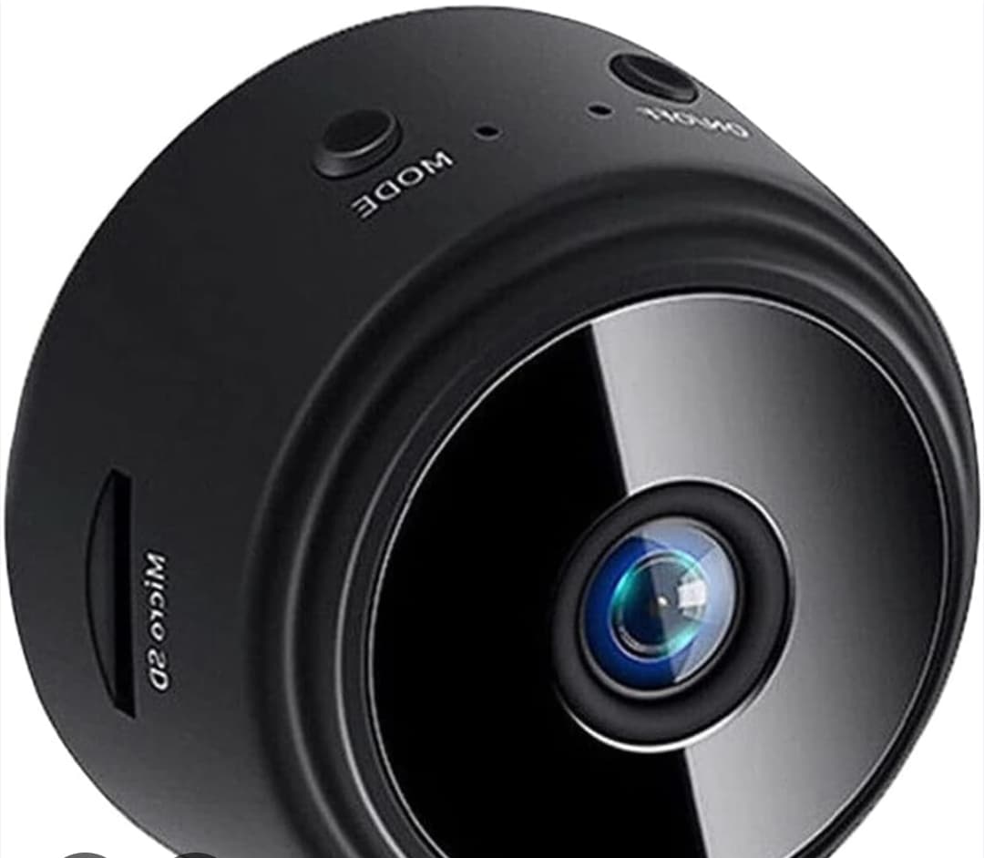 A9 Mini 1080P WiFi Smart Security Camera With Night Vision - 64GB Black